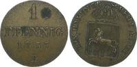 Braunschweig-Calenberg-Hannover Cu Pfennig Wilhelm IV. 1830-1837. -