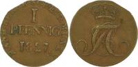 Anhalt-Bernburg Cu Pfennig Alexius Friedrich Christian 1796-1834. -