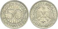 Weimarer Republik 50 Pfennig -