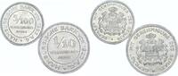 Hamburg LOT: 1/10 und 5/100 Verrechnungsmarke -