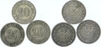 Kleinmünzen LOT: 20 Pfennig -