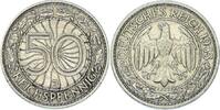 Weimarer Republik 50 Pfennig -