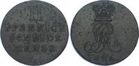 Braunschweig-Calenberg-Hannover Cu 2 Pfennig Georg IV. 1820-1830. -
