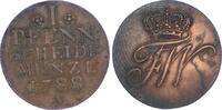 Brandenburg-Preußen Cu Pfennig Friedrich Wilhelm II. 1786-1797. -