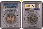 Bundesrepublik Deutschland 5 DM 1958 D PR66CAM. Polierte Platte
