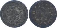 Mecklenburg-Rostock, Stadt Cu 3 Pfennig -