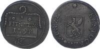 Mecklenburg-Rostock, Stadt Cu Pfennig -