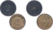 Kleinmünzen 2 Pfennig -