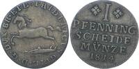 Braunschweig-Wolfenbüttel Cu Pfennig Friedrich Wilhelm 1806-1815. -