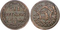 Mecklenburg-Wismar, Stadt Cu 3 Pfennig -