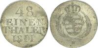Sachsen-Albertinische Linie 1/48 Taler Friedrich August I. 1806-1827. -