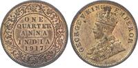 Indien 1/4 Anna George V. 1910-1936. -