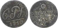 Schwarzburg-Rudolstadt 6 Pfennig Friedrich Günther 1807-1867. -