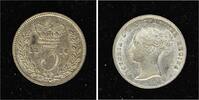 Grossbritannien 3 Pence Victoria 1837-1901. -