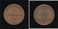 Oldenburg Cu Pfennig Nicolaus Friedrich Peter 1853-1900. -