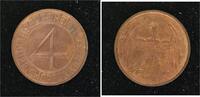 Weimarer Republik 4 Pfennig -