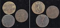 Reuss, ältere Linie zu Obergreiz LOT: Cu 1 Pfennig Heinrich XIX. 1817-1836. -