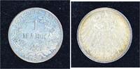 1 Mark 1915  G Kleinmünzen  Schöne Patina. Fast Stempelglanz