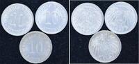 Kleinmünzen LOT: 10 Pfennig -