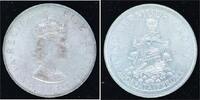 Bermuda 1 Crown Elisabeth II. seit 1953. -