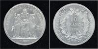 Frankreich 10 Francs 1972 F&uuml;nfte Republik seit 1958. Pr&auml;gefrisch 78.37 US$  +  33.59 US$ shipping