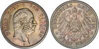 Sachsen 5 Mark Georg 1902-1904. -