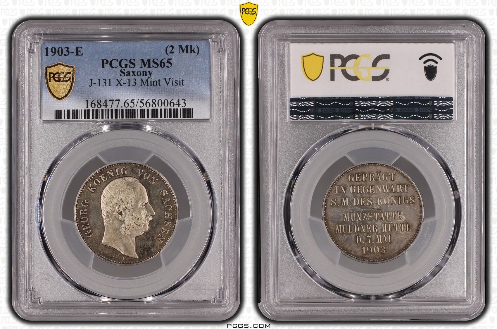 1913年 ドイツ　2マルク PCGS MS65 マックス・プランク記念2マルク硬貨|ドイツ|コレクターズショップ