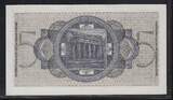 DEUTSCHLAND/ALLEMAGNE. 5 Reichsmark. (09.1939) Reichskreditkassen. Serie: M . VF+.