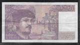 FRANCE . 20 Francs 1981 DEBUSSY. Komponist, Compositeur. Alphabet: T.008 . VF