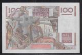 FRANCE . 100 Francs 06/08/1953 JEUNE PAYSAN. Junge Bauer. Alphabet: Z.551 . Fast NEU -1