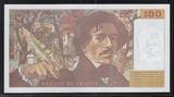 FRANCE . 100 Francs 1994. DELACROIX.  Alphabet: P.266. PAPIER RAINURÉ. PAPIER GERILLT . Fast NEU / AU-55.