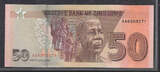 ZIMBABWE. 50 Dollars 2020 Serie: AA  . Fast NEU / AU-55