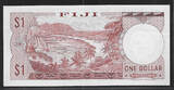 FIJI 1 Dollar (1974) Reine Élisabeth II. Serie: B/2 . aEF