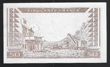 RÉPUBLIQUE de GUINÉE. 50 Francs. 01/03/1960. 1er Président AHMED SÉKOU TOURÉ . Serie: FU . VF / vorzuglich.