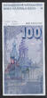 .SVIZRA. SVIZZERA. SCHWEIZ. SUISSE . 100 Francs. (19)80. Architecte Francesco Borromini. Serie: L . AU.