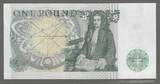 UNITED KINGDOM . GRANDE BRETAGNE. 1 Pound. (1981) .REINE ÉLISABETH II . Serie: DU72 . AU.