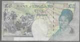 UNITED KINGDOM . GRANDE BRETAGNE. 5 Pounds (2002) .REINE ÉLISABETH II . Serie: HH72 . VF