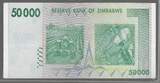 ZIMBABWE. 50 000 Dollars. 2008. Serie: AB . VF+ .