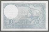 FRANCE. 10 Francs. 17/12/1936. MINERVE. Alphabet: R.67634 . aEF.(1 diskrete Anstecknadel)