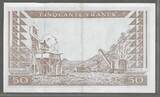 GUINÉE/GUINEA. 50 Francs. (1963) AHMED SÉKOU TOURÉ. 1er Président de la République de Guinée. Serie GV . VF+.(scharfen Falte)