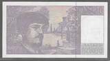 FRANCE. 20 Francs. 1993. DEBUSSY. Komponist, Compositeur.Alphabet: W.045 . Fast NEU -1.(leichte Ursprungsfehler im Papier)
