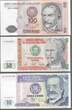 PERÚ/PÉROU. 1987/1988. 7 NOTES. 10, 50, 100, 500, 1000, 5000, 10000 Intis . Von EF bis fast Neu.