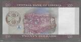 LIBERIA. 20 Dollars. 2016 Serie: AA . Fast NEU. AU-55.