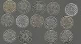 SVIZRA, SVIZZERA, SUISSE, SCHWEIZ. 5 Rappen. Date:(divers) 12 Monnaies plus 2. Pas de doublons. Keine Duplikate . von SGE bis Gutes F.