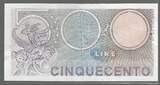 ITALIA/ITALIE. 500 Lire. 14/02/1974. Serie: M 09 . VF/EF.