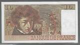 FRANCE. 10 Francs. 06/07/01978. BERLIOZ . Letztes Alphabet. Dernier alphabet. A.306 . Fast NEU. AU-55. (Büroklammer Spur)