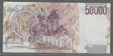 ITALIA/ITALIE. 50000 Lire. (1992). Gian Lorenzo Bernini. 2ème type .Serie: WB/S . VF (Graffiti)