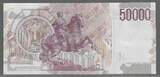 ITALIA/ITALIE. 50000 Lire. (1999) Gian Lorenzo Bernini. 2ème type .Serie: KE/C . VF (Graffiti)