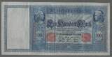 DEUTSCHLAND/ALLEMAGNE. 100 Mark. 21/04/1910. MERCURE et CÉRÈS. Serie: F . Papier bleu . VF