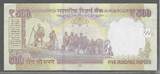 INDIA. BHARAT . 500 Rupees . 2016. Mohandas Karamchand Gandhi. Lettre en sous impression (R) Serie: 8BB . VF+ .(ohne Löcher)